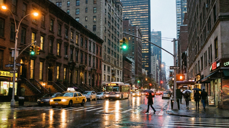 Dos peatones resultan heridos tras una explosión en un aparcamiento de Midtown Manhattan