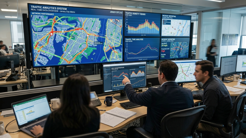 Traffic data analysis workspace representing Traffic Deaths Declined in New York in 2025
